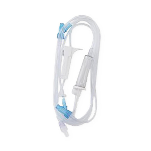 Administration Set with 2 Ports, 15 Drops/mL, 84" inch, EA