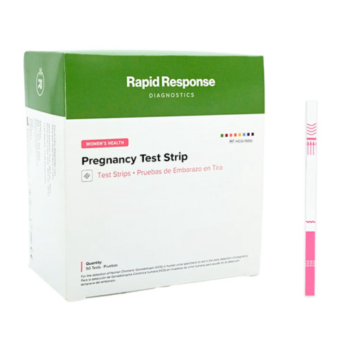 Reproductive Health Test Kit Rapid Response hCG Pregnancy Test - KT/50