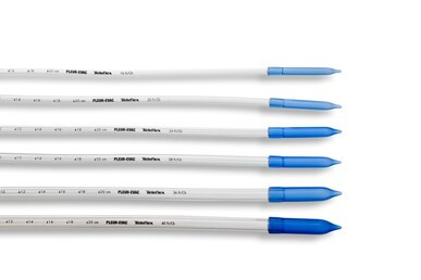 Chest Drainage Thoracic Catheter (Set of 6) - Straight, 18 3/8", 28 Fr