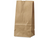 Bag Paper Grocery 30lb Capacity  #2 Capacity Brown, PK/500EA