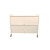 OMNICART CAB 10 CAP W/ LOCKING PANEL-LIGHT GREY-FULL LENGTH DOOR