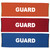 Rescue Tube Cover with GUARD logo, Red
