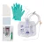 Foley Catheter Tray with 2,000 mL Drain Bag, 100% Silicone Catheter and Blunt Cannula Sampling Port, 16 Fr x 16" L, 10 mL