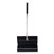 Metal Lobby Dust Pan with Cover Black, 6 per Case