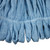 Wet Tube Microfiber Mop with Medium Canvas Headband 400g Blue, 12 per Case