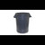 Gator  Plus Lid 44 Gallon Gray, 4 per Case