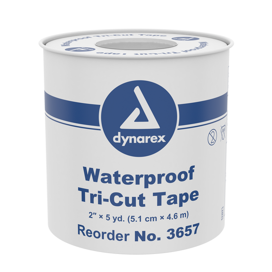 Waterproof Tri-Cut Tape 2" x 5yds, 72/CS