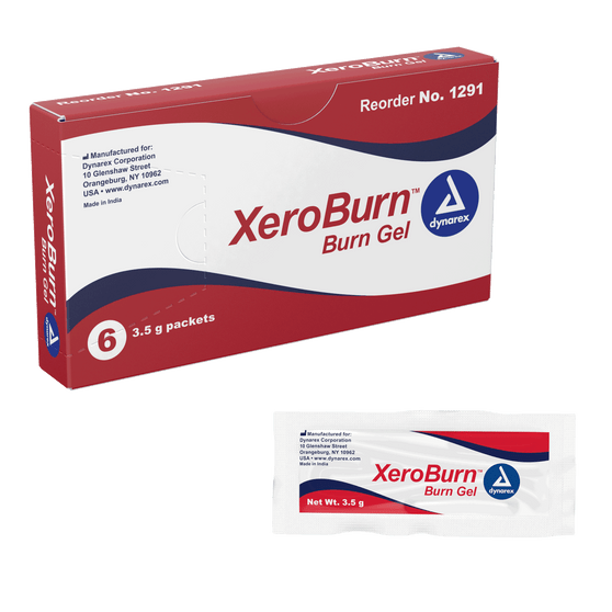 XeroBurn Burn Gel 3.5g packet, 100/6/CS