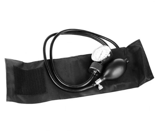 Sphygmomanometer Blood Pressure Pediatric Arm Dial Display Black Ea