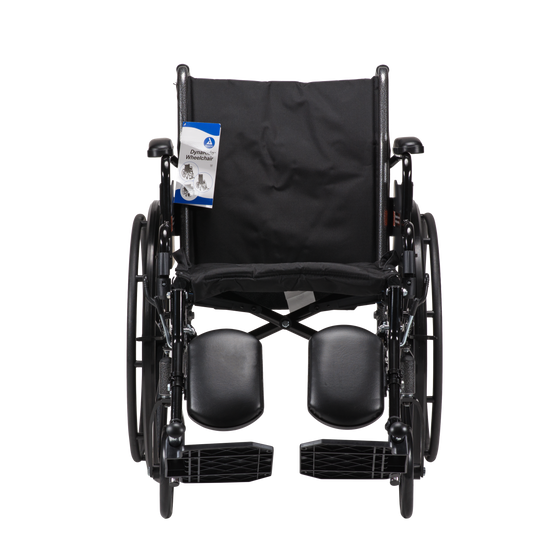 DynaRide S3 Lite Wheelchair 18x16inch w/ Flip Desk Arm ELR, 1PC/CS