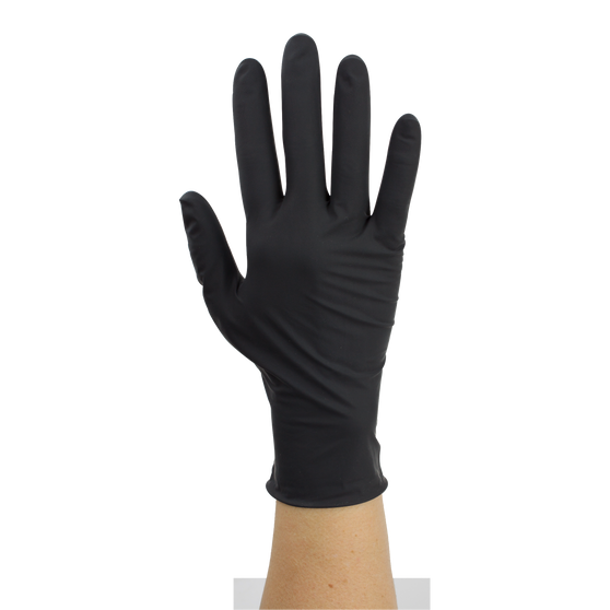 Black Arrow Latex Exam Gloves- Powder-Free - XL, 10/100/CS