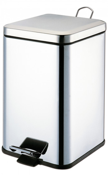 WASTE RECEPTACLE, 32QT, SS GRAFCO, STAINLESS STEEL #410