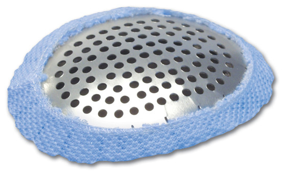 FOX ALUM EYE SHIELD COVER GRAFCO, 50/BX, LIGHT BLUE