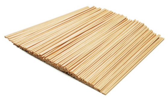 APPLICATOR STICKS, WOOD, 6" GRAFCO