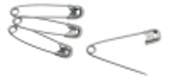 SAFETY PINS #3, 1.75" LONG GRAFCO, 1440EA/BX (10GR/BX)