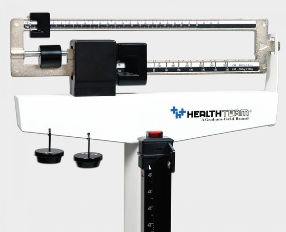 PHYSICIAN MEC BEAM SCALE W WH HEALTHTEAM