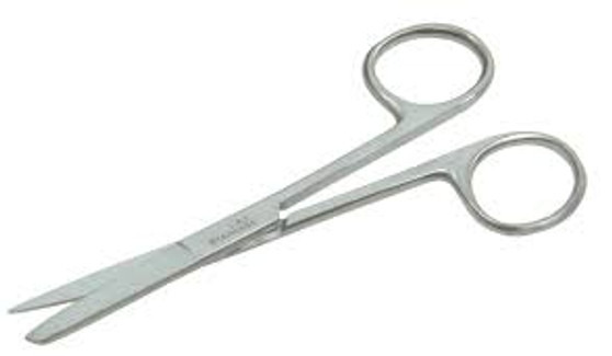 Operating Scissors Sharp/Blunt Straight 11.5cm/4.5"