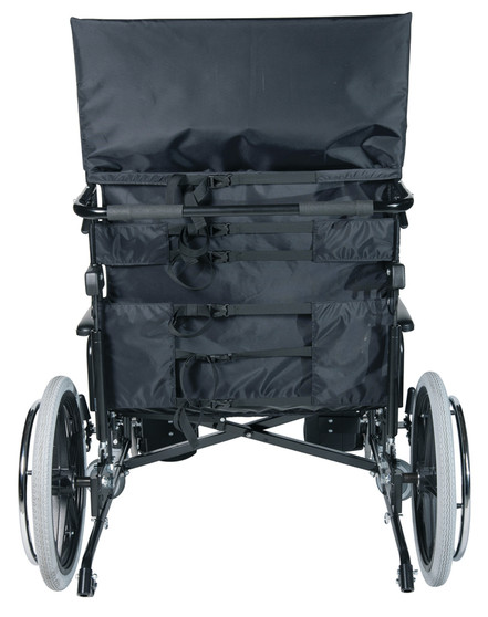 WHEELCHAIR RECLINING 24W20D15.5H,FL,ELR FULL ARMS ELR ADJ. BACK