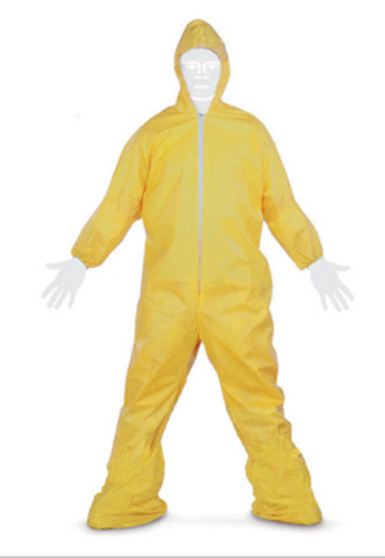 DuPont Tychem 2000 Coverall XL, EA