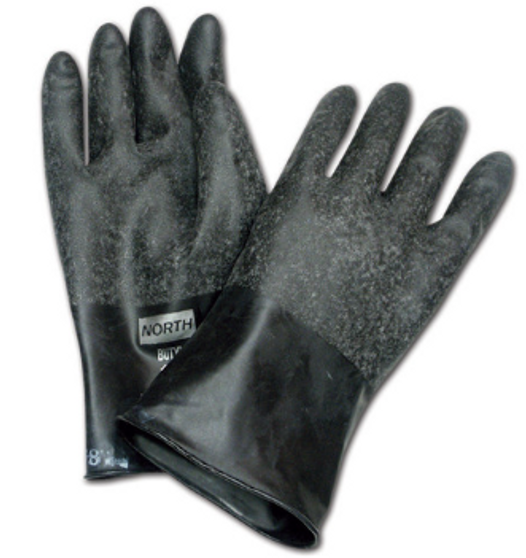 Honeywell North Butyl Rough Gloves 13 mil, size 11, EA