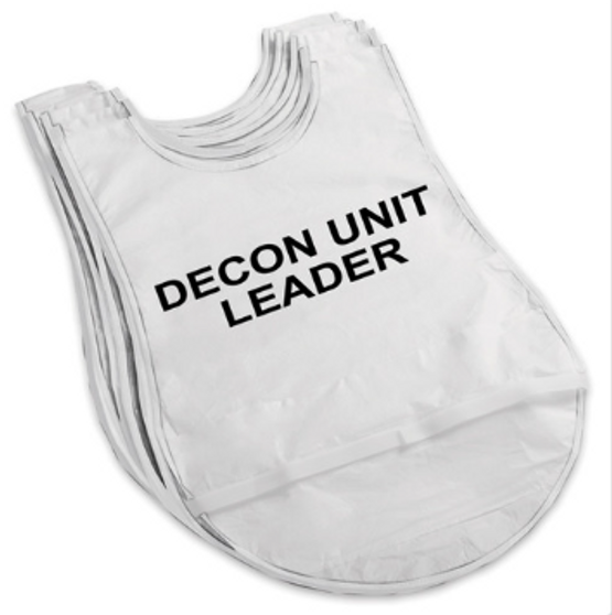 Decon Team Disposable Vests, EA