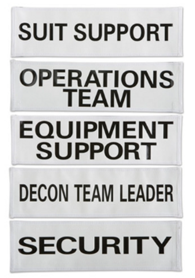 Vest Label "Decon Team Leader", EA