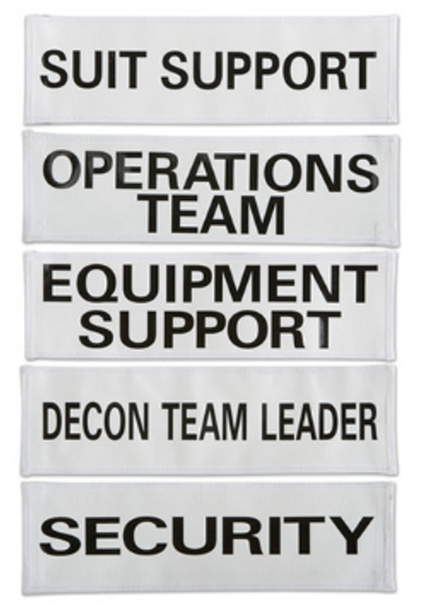 Vest Label "Equipment Support", EA