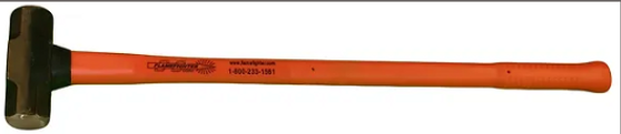12 lb. Sledge Hammer, with Fiberglass Handle