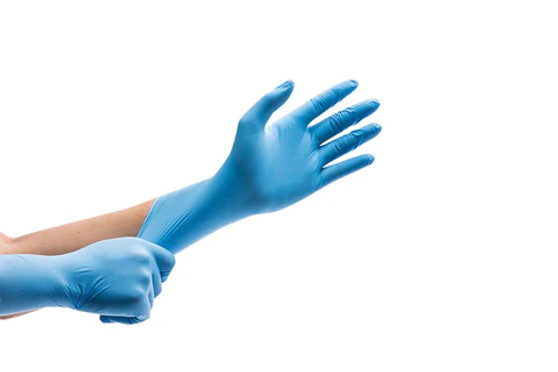 Exam Glove, Nitrile, Nonsterile, Large, PR