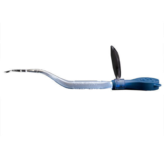 Ear Curette Lighted FlexLoop Round Handle 3 mm Tip Curved Flexible Oval Loop Tip, BX/50