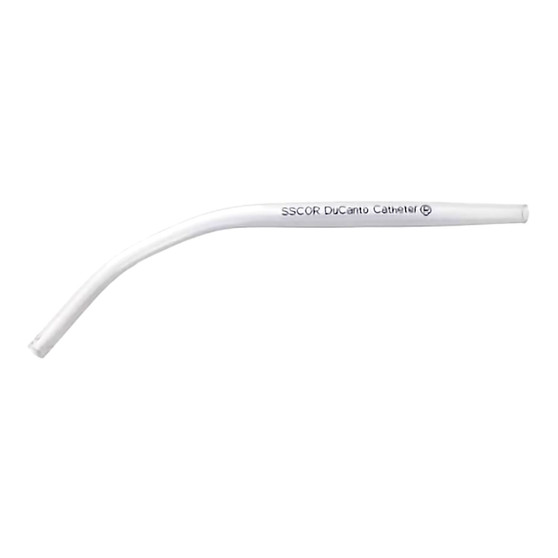 Suction Catheter - SSCOR DuCanto Catheter