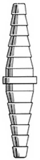 Medi-Vac 5 in 1 Tubing Connector (any combination of 3/16" to 7/16" (5 to 11mm tubing)