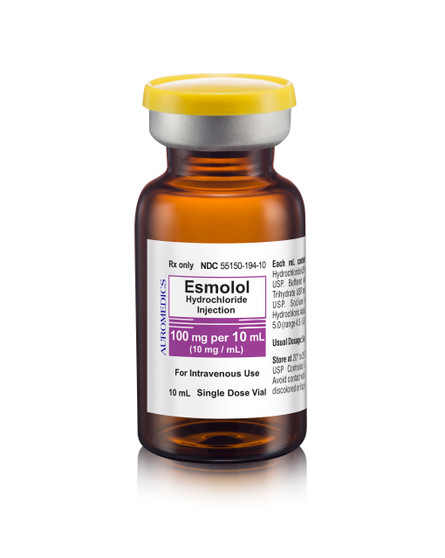 Esmolol 10mg/10ml  25/CT