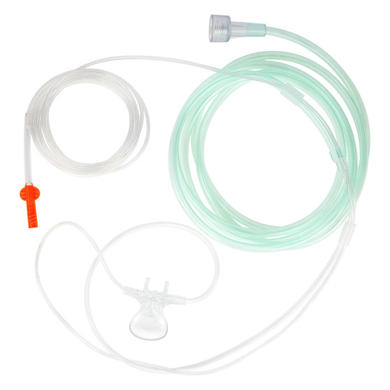Microstream Advance oral/nasal Filter Line, Adult with O2 20s