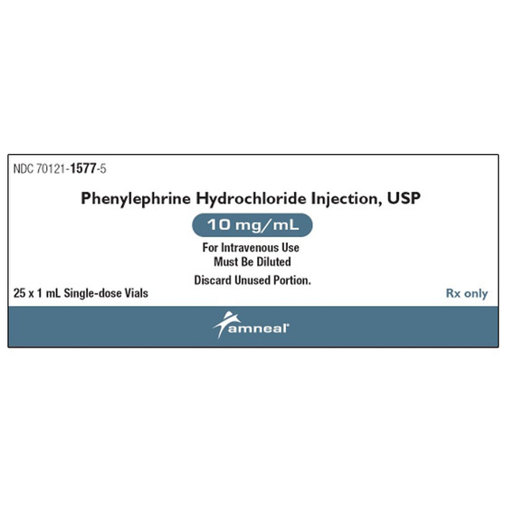 Phenylephrine 10mg/ml  25s