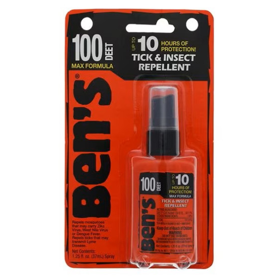 Ben's Insect Repellent 100% Deet 1x38mL 1.25oz 1/Bt