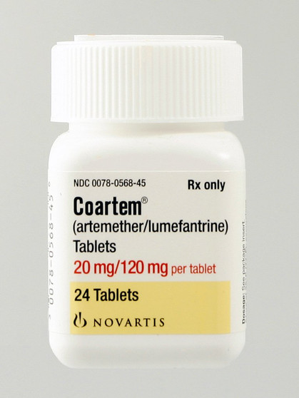 Coartem Artemether / Lumefantrine 20 mg - 120 mg Tablet, BT/24