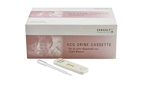 Rapid Test Kit Consult Fertility Test hCG Pregnancy Test Urine Sample 25 Tests