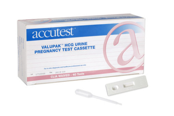 Accutest Pregnancy Test CLIA Waived 40/Bx