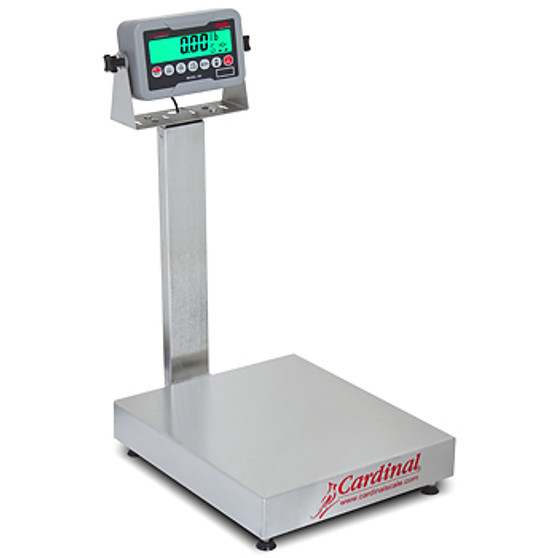 Bench Scale, Electronic, 12" x 10", 15 Lb Capacity, Stainless Steel, 185B Indicator