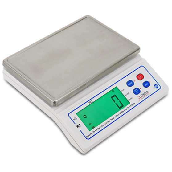 Portion Scale, Electronic, 7 Lb Capacity, 6.89" x 6.5"