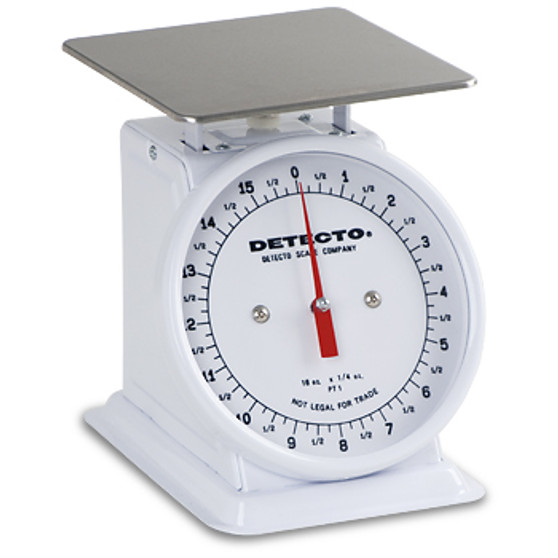 Top Loading Fixed Dial Scale, 5.75" x 5.75", 16 Oz Capacity