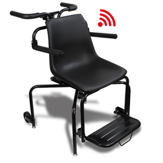 Chair Scale, Digital, 550 lb x .2 lb  / 250 kg x .1 kg, BT / Wi-Fi