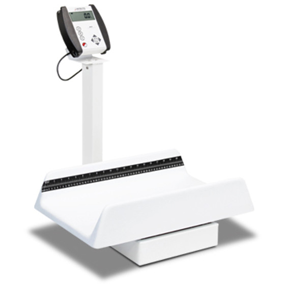 Baby Scale, Digital, Tray, 130 lb x .1 lb / 59 kg x .05 kg