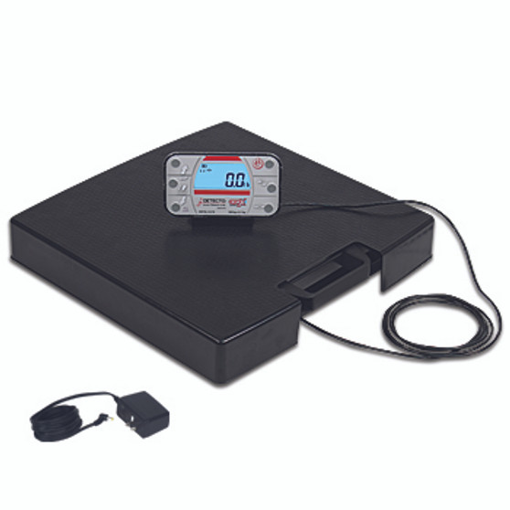 APEX Portable Scale, Remote Indicator, AC Adapter Included, 600 lb x 0.2 lb / 300 kg x 0.1 kg