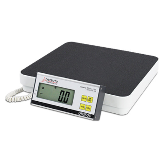 Healthcare Scale, Digital, 550 lb x .2 lb / 250 kg x .1 kg