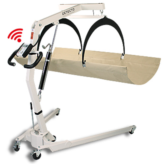 In-Bed Scale, 800 lb Capacity, Adjustable Base, BT / WiFi
