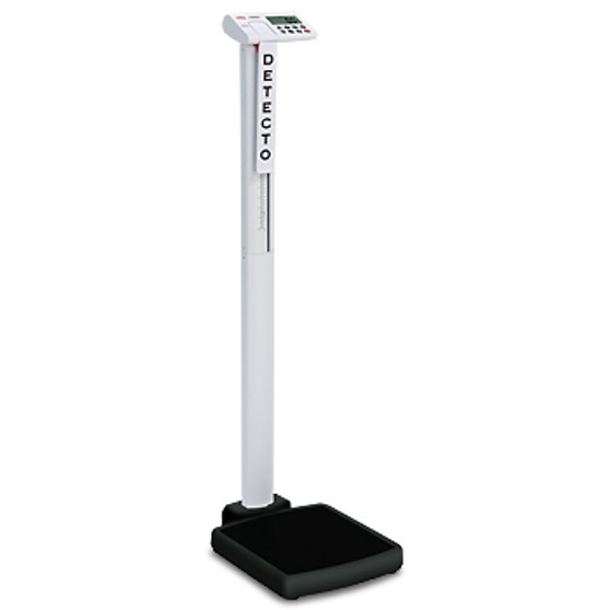 solo Digital Clinical Scale, Mechanical Height Rod, 550 lb x 0.2 lb / 250 kg x 0.1 kg