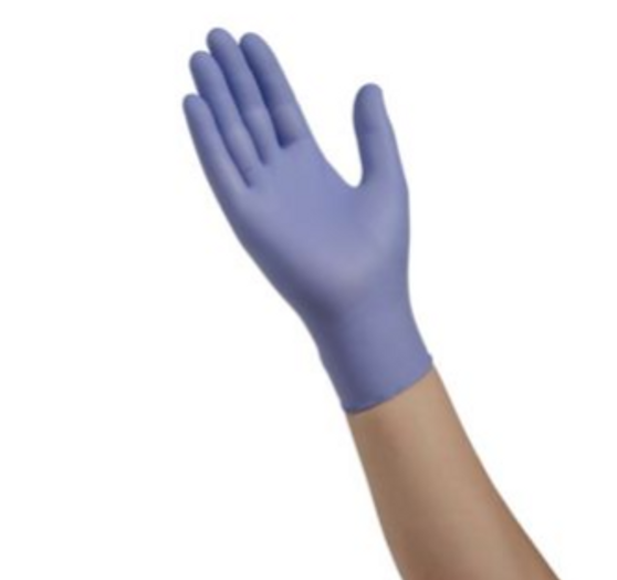 Glove Nitrile Exam Flexal Small Cornflower Blue, BX/200EA