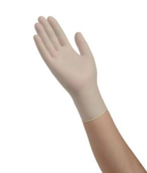 Glove Exam Latex Large Cream , CS/10BX/100EA